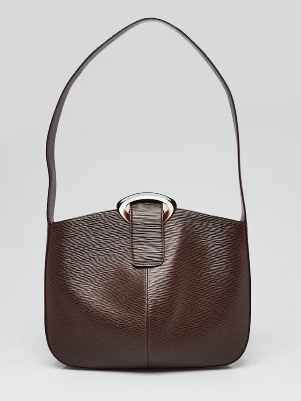 LOUIS VUITTON Moka Epi Leather Reverie Bag